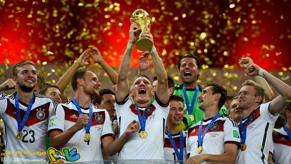 جشن قهرمانی آلمان در جام جهانی ۲۰۱۴ تصاویر پایگاه اطلاع رسانی 