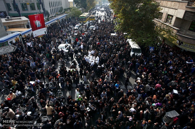 گزارش تصویری تشییع جنازه زنده یاد مرتضی پاشایی