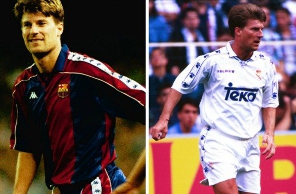 یکی از ستاره های تیم رویایی یوهان کرایوف، بعد از حضور روماریو در نوکمپ، جایگاهش در ترکیب اصلی بارسا را از دست داد و سرانجام راهی تیم رقیب شد. او بین سال های 95 تا 97 برای رئال بازی کرد.