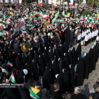 راهپیمایی 22 بهمن در رشت