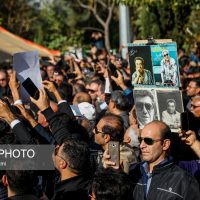تشییع پیکر اکبر گلپا