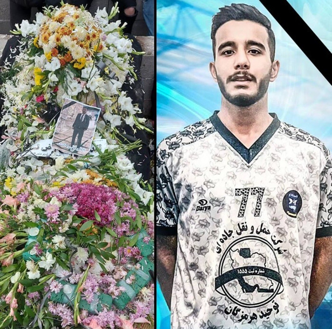 دانیال غلامی‌ «فوتبالیست خمامی» بر اثر سانحه رانندگی درگذشت