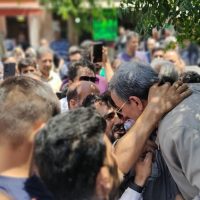 حضور محمود احمدی‌نژاد در بازار تهران