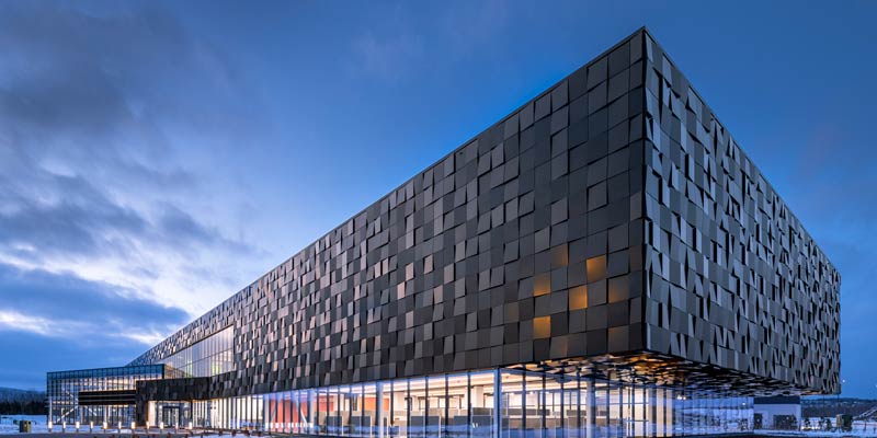 نمای سالید آلومینیوم دکوراتیو