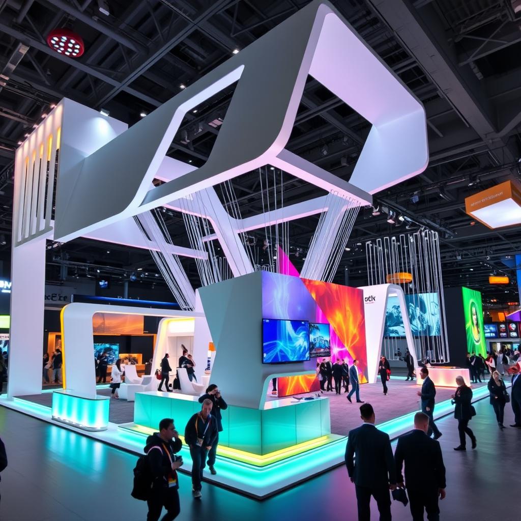 طراحی و ساخت غرفه