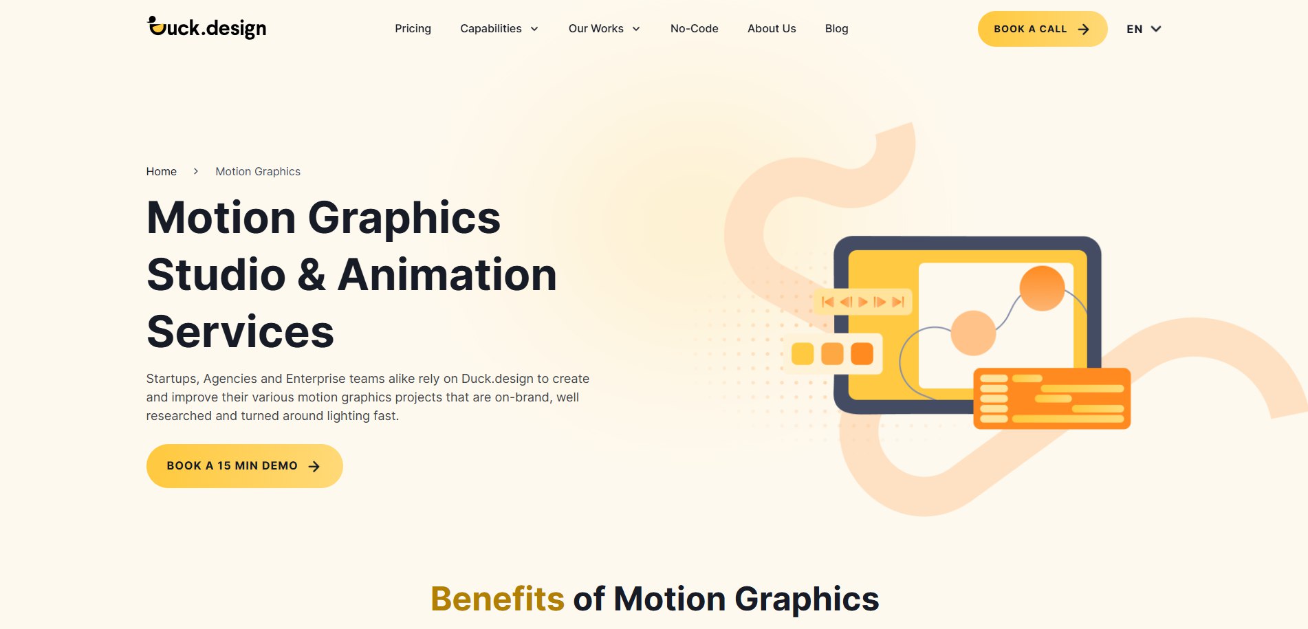 موشن گرافیک Duck Design