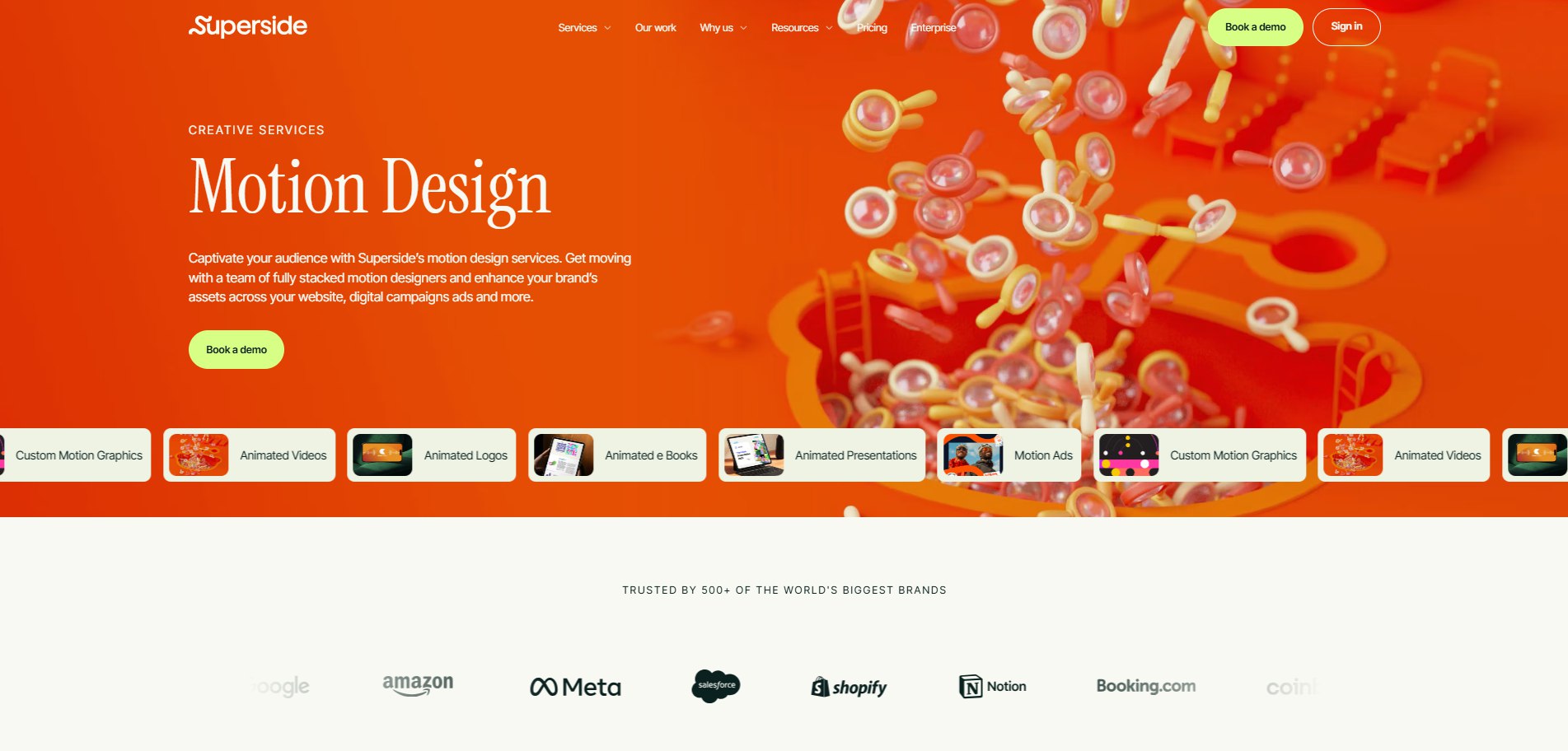 موشن گرافیک superside