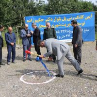 احداث پل بلوار دکتر حکیم زاده توسط مدیریت شهری لاهیجان آغاز شد