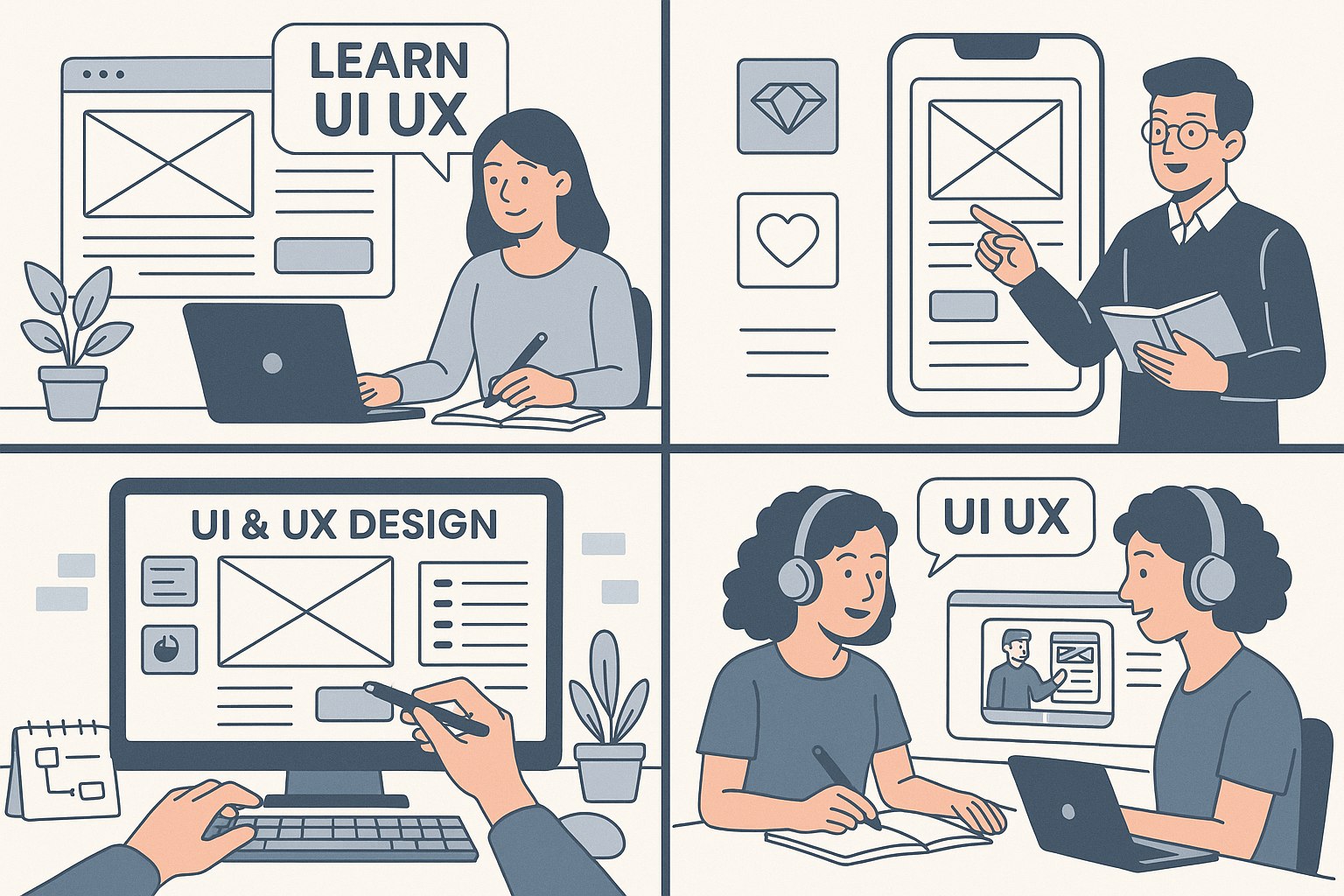 یادگیری ui ux چقدر طول میکشد