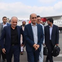 با استقبال رسمی استاندار گیلان، وزیر دادگستری وارد گیلان شد+ برنامه‌ها