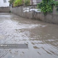بارش بی‌سابقه باران در آستارا؛ ۱۰۱میلیمتر در یک ساعت!