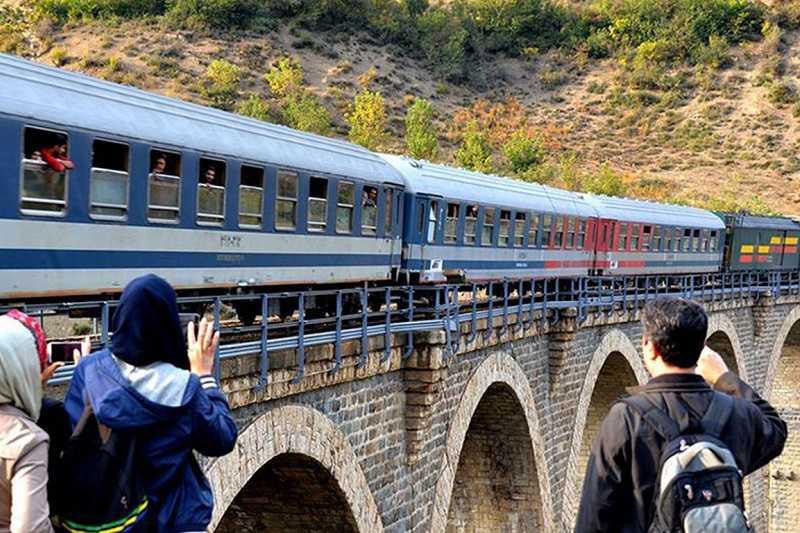 مسیر قطار رشت