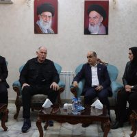 ورود نخست وزیر جمهوری داغستان روسیه به گیلان با استقبال استاندار گیلان