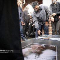 تشییع پیکر هنرمند نام‌آشنای گیلانی، مرحوم ناصر مسعودی