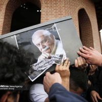 تشییع پیکر هنرمند نام‌آشنای گیلانی، مرحوم ناصر مسعودی