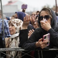 تشییع پیکر هنرمند نام‌آشنای گیلانی، مرحوم ناصر مسعودی