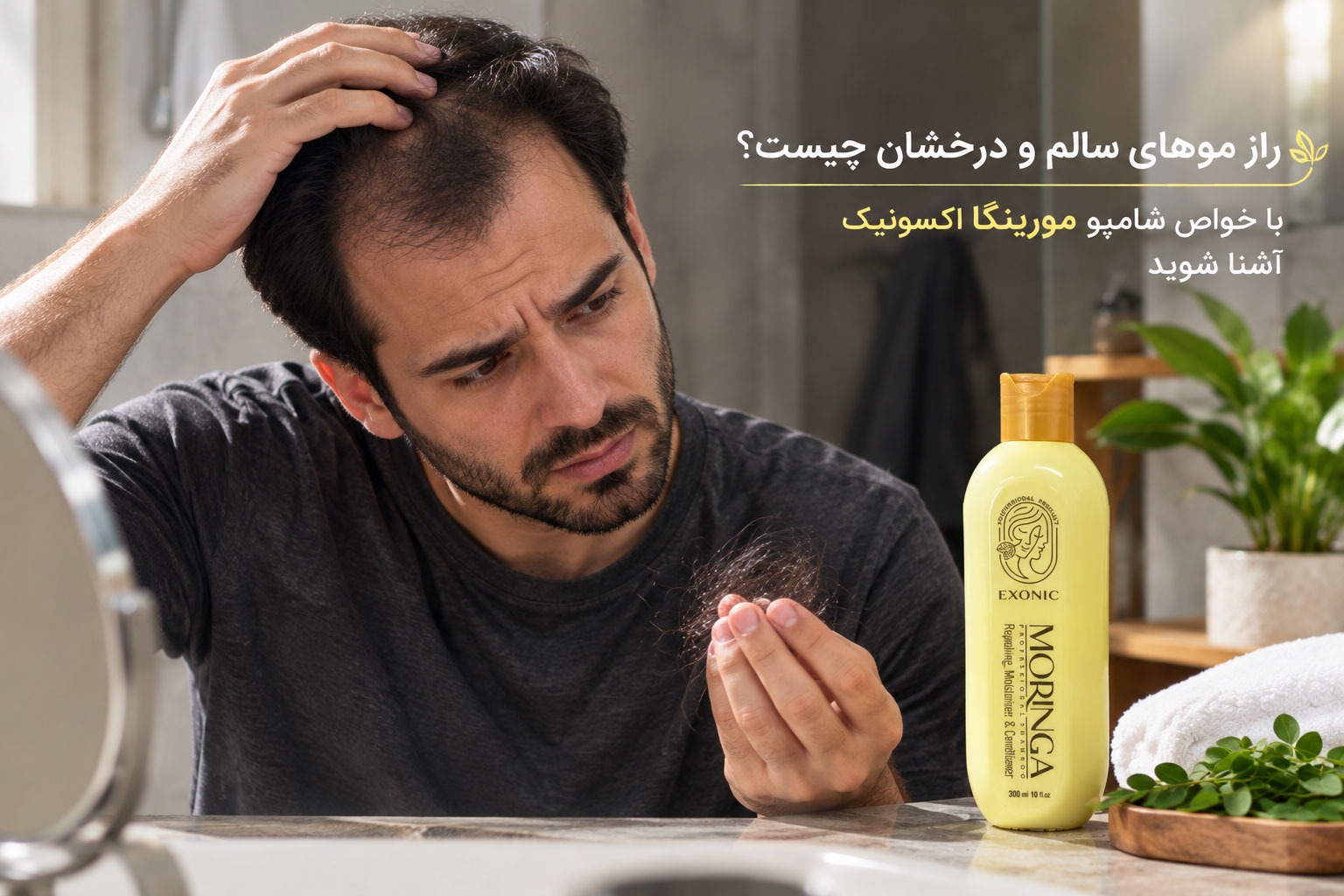 شامپو مورینگا اکسونیک