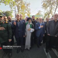 تشییع پیکر آیت الله قربانی